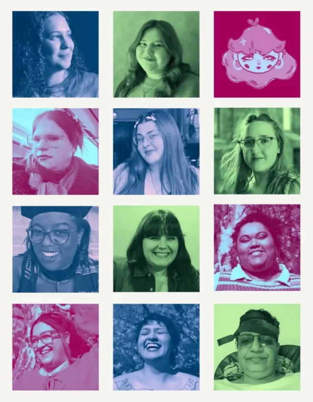 Recognise any familiar faces? We present to you the amazing people behind WÆSTM's issue one: UPROOT! This talented bunch have shared their fat liberation stories and perspectives through a range of writing, art and creativity. We'll be introducing them and their work more over the next few weeks, so follow along ✨